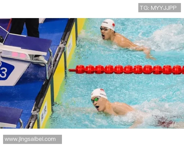 全运会游水男人400米自由泳预赛：潘展乐孙杨同组竞速